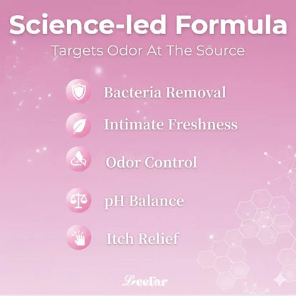 LeeFar Women’s pH Balance Intimate Spray – Odor Control & Itch Relief