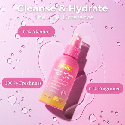 LeeFar Women’s pH Balance Intimate Spray – Odor Control & Itch Relief